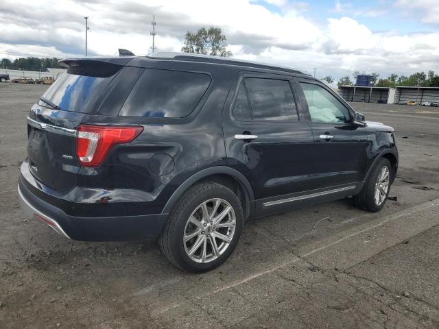 1FM5K8F87HGC37823 - 2017 FORD EXPLORER LIMITED BLACK photo 3