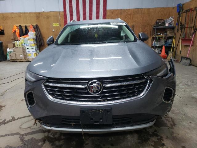 LRBFZPR45MD179910 - 2021 BUICK ENVISION ESSENCE SILVER photo 5