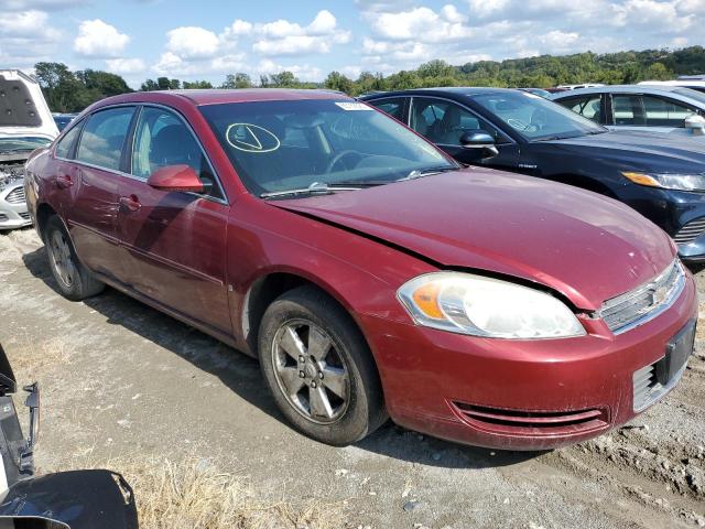 2G1WT58K279224559 - 2007 CHEVROLET IMPALA 4D LT BURGUNDY photo 4