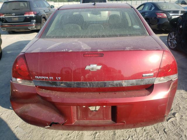 2G1WT58K279224559 - 2007 CHEVROLET IMPALA 4D LT BURGUNDY photo 6