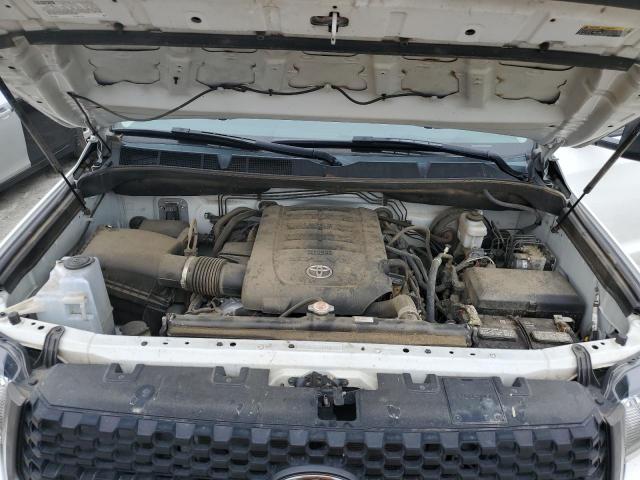 5TFUY5F10LX906586 - 2020 TOYOTA TUNDRA DOUBLE CAB SR/SR5 WHITE photo 11