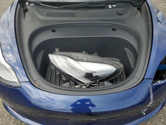 5YJ3E1EAXNF370712 - 2022 TESLA MODEL 3 BLUE photo 11