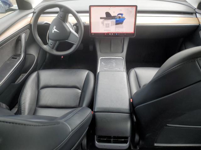 5YJ3E1EAXNF370712 - 2022 TESLA MODEL 3 BLUE photo 8