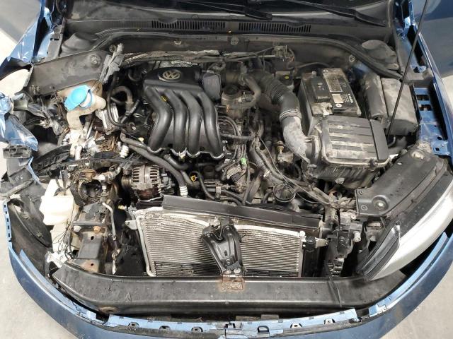 3VW2K7AJ0FM339749 - 2015 VOLKSWAGEN JETTA BASE 蓝色 照片 11