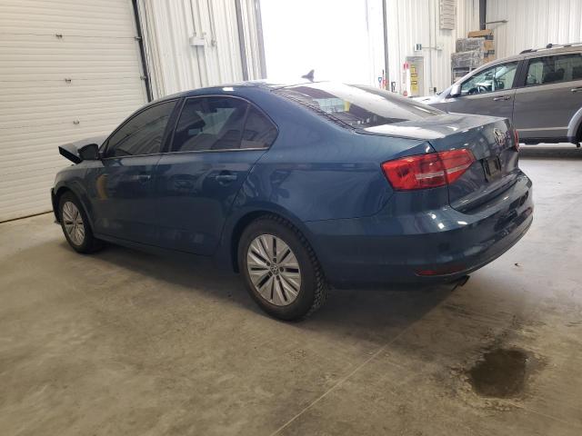 3VW2K7AJ0FM339749 - 2015 VOLKSWAGEN JETTA BASE 蓝色 照片 2