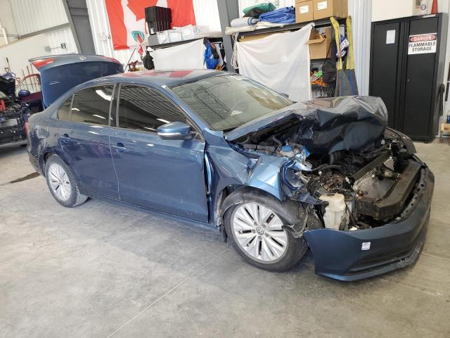 3VW2K7AJ0FM339749 - 2015 VOLKSWAGEN JETTA BASE 蓝色 照片 4