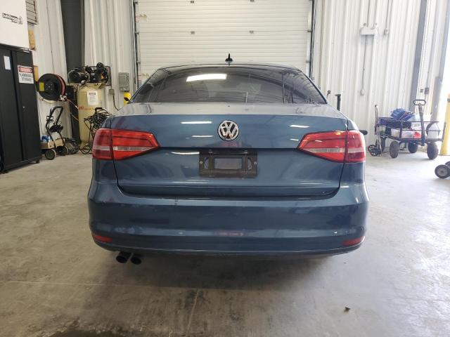 3VW2K7AJ0FM339749 - 2015 VOLKSWAGEN JETTA BASE 蓝色 照片 6