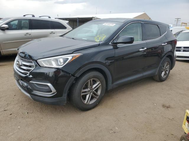 5XYZTDLB5JG565049 - 2018 HYUNDAI SANTA FE S BLACK photo 1