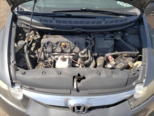 2HGFA1F60AH013564 - 2010 HONDA CIVIC LX-S Մոխրագույն լուսանկար 11