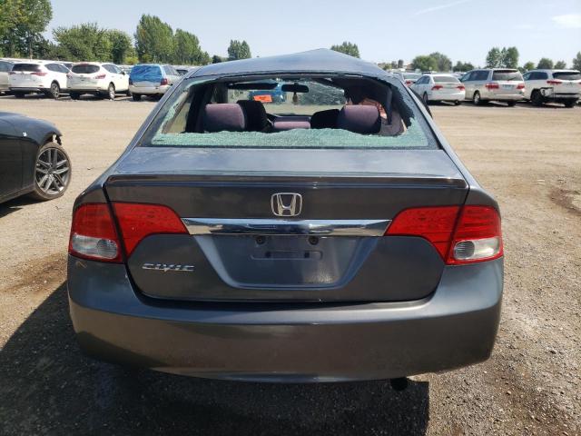 2HGFA1F60AH013564 - 2010 HONDA CIVIC LX-S Մոխրագույն լուսանկար 6