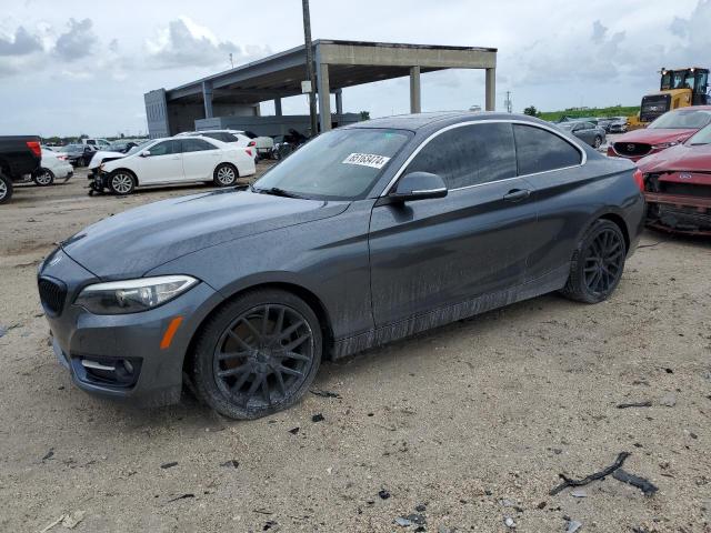 WBA1F5C5XFV257117 - 2015 BMW 228 I GRAY photo 1