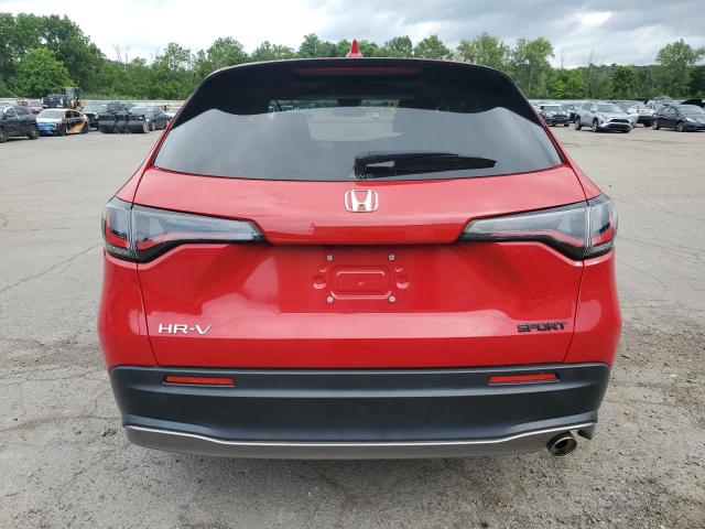 3CZRZ2H58PM726456 - 2023 HONDA HR-V SPORT RED photo 6