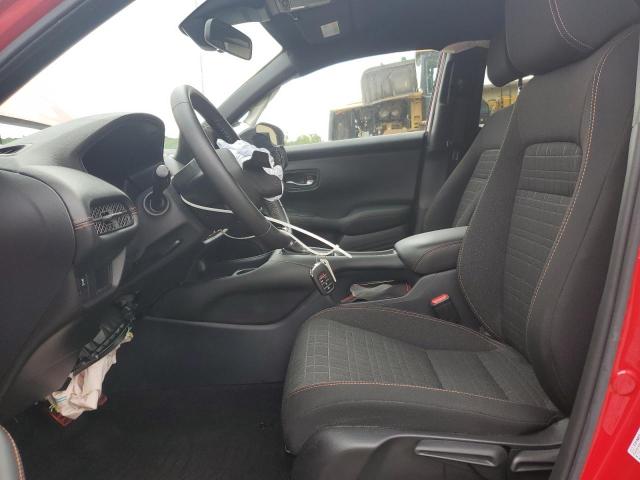 3CZRZ2H58PM726456 - 2023 HONDA HR-V SPORT RED photo 7