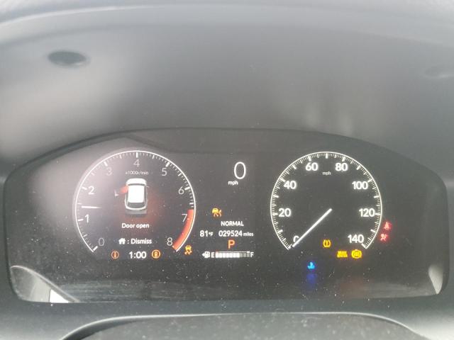 3CZRZ2H58PM726456 - 2023 HONDA HR-V SPORT RED photo 9