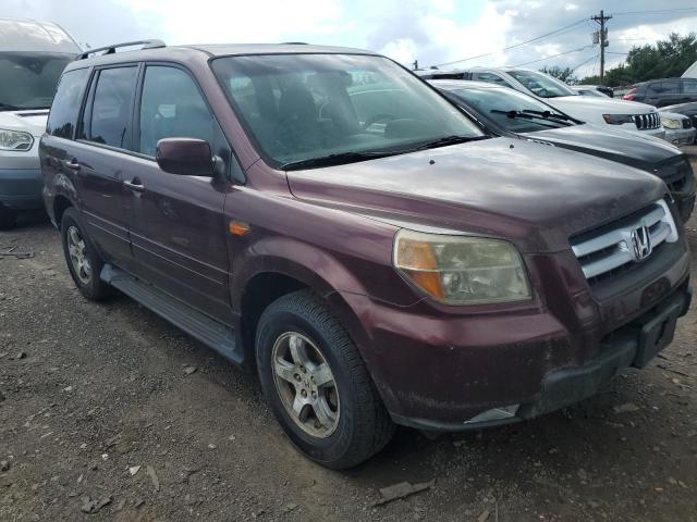 5FNYF18637B013126 - 2007 HONDA PILOT EXL BURGUNDY photo 4