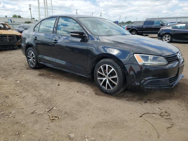 3VWDP7AJXCM332460 - 2012 VOLKSWAGEN JETTA SE BLACK photo 4