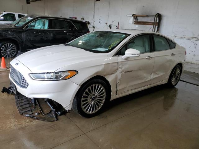 3FA6P0D93FR251446 - 2015 FORD FUSION TITANIUM WHITE photo 1