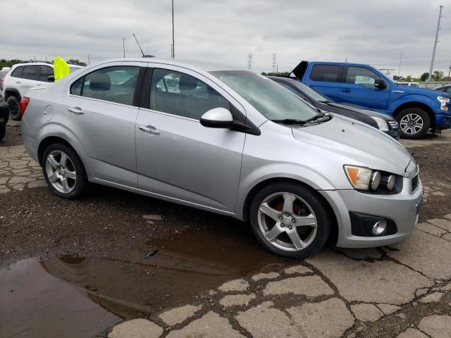 1G1JE5SBXF4112624 - 2015 CHEVROLET SONIC LTZ SILVER photo 4