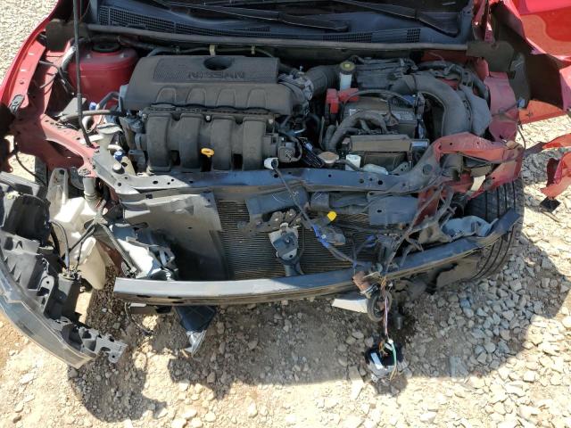 3N1AB7AP5KY320123 - 2019 NISSAN SENTRA S 红色 照片 11