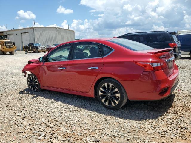 3N1AB7AP5KY320123 - 2019 NISSAN SENTRA S 红色 照片 2