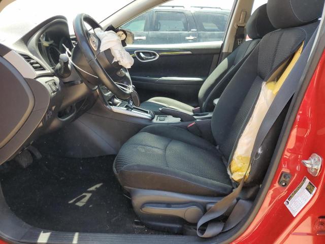 3N1AB7AP5KY320123 - 2019 NISSAN SENTRA S 红色 照片 7