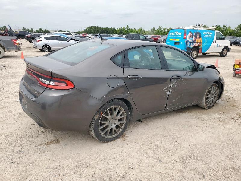 1C3CDFEB6FD390767 - 2015 DODGE DART GT ნაცრისფერი ფოტო 3