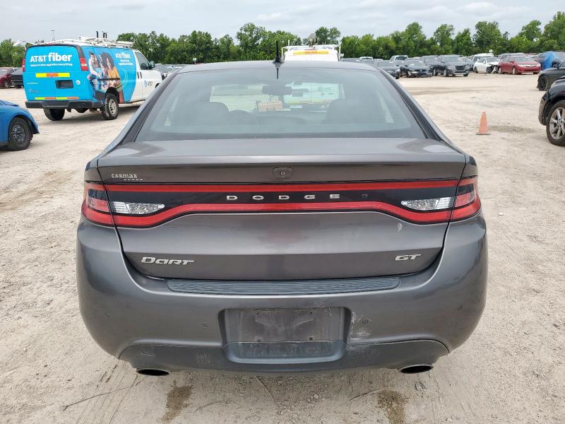 1C3CDFEB6FD390767 - 2015 DODGE DART GT ნაცრისფერი ფოტო 6