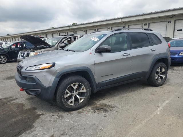 1C4PJMBS3FW703454 - 2015 JEEP CHEROKEE TRAILHAWK GRAY photo 1
