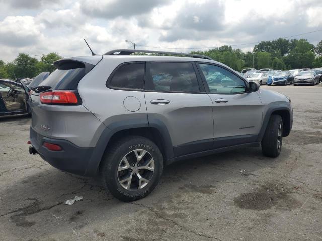 1C4PJMBS3FW703454 - 2015 JEEP CHEROKEE TRAILHAWK GRAY photo 3