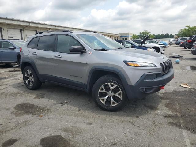 1C4PJMBS3FW703454 - 2015 JEEP CHEROKEE TRAILHAWK GRAY photo 4