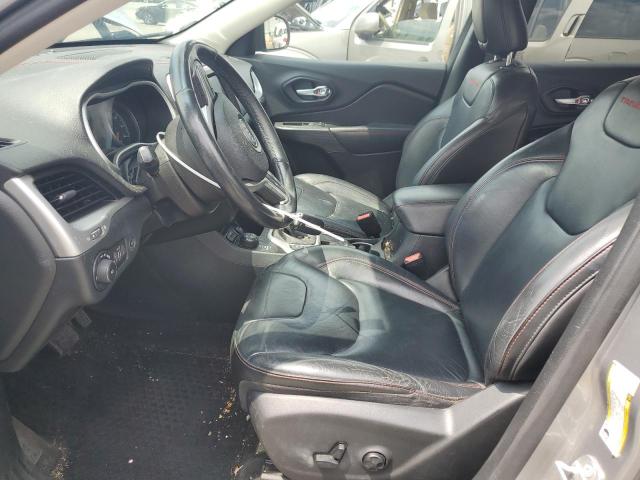 1C4PJMBS3FW703454 - 2015 JEEP CHEROKEE TRAILHAWK GRAY photo 7
