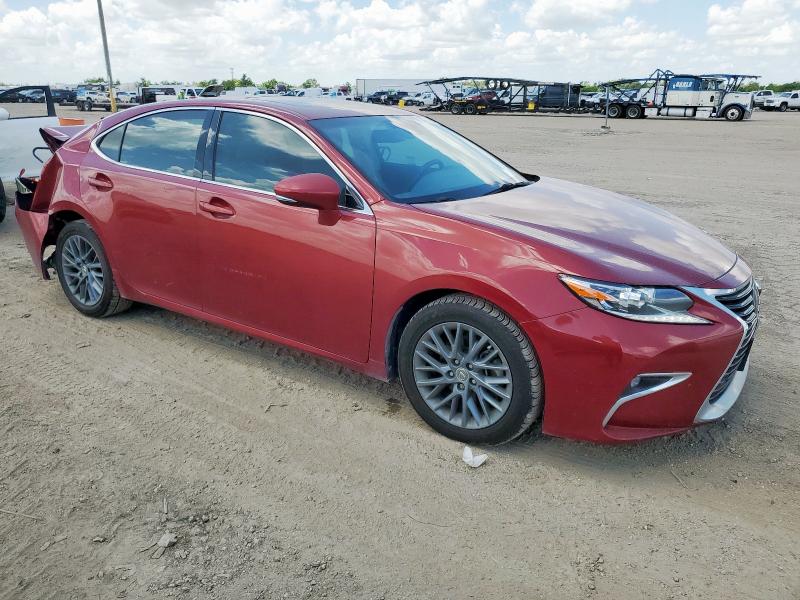 58ABK1GG5JU109810 - 2018 LEXUS ES 350 RED photo 4