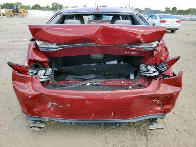 58ABK1GG5JU109810 - 2018 LEXUS ES 350 RED photo 6