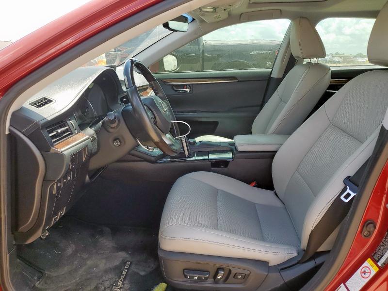 58ABK1GG5JU109810 - 2018 LEXUS ES 350 RED photo 7