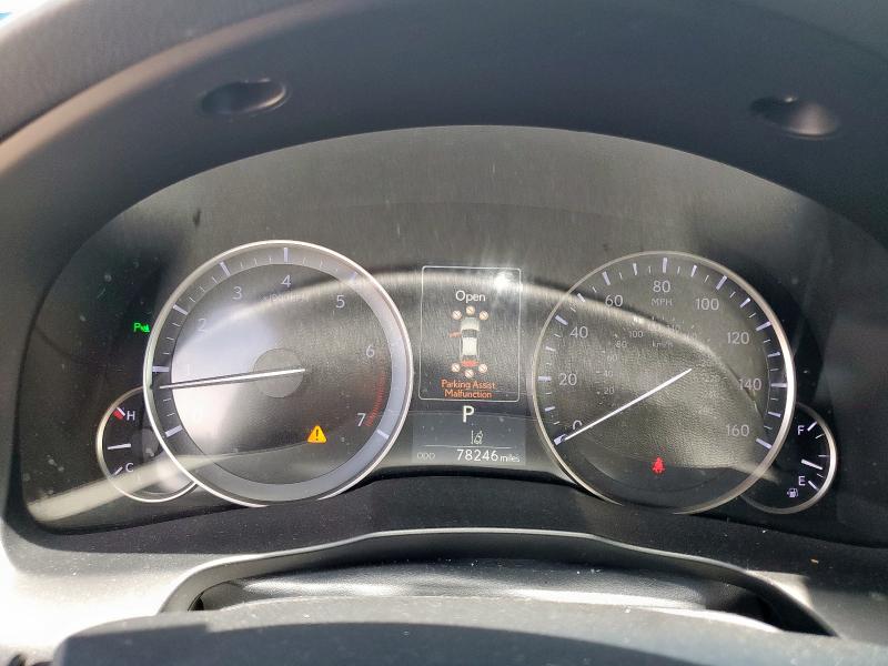 58ABK1GG5JU109810 - 2018 LEXUS ES 350 RED photo 9