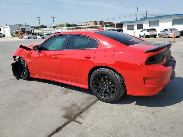 2C3CDXGJ8KH591531 - 2019 DODGE CHARGER SCAT PACK RED photo 2