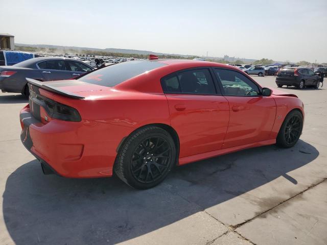 2C3CDXGJ8KH591531 - 2019 DODGE CHARGER SCAT PACK RED photo 3