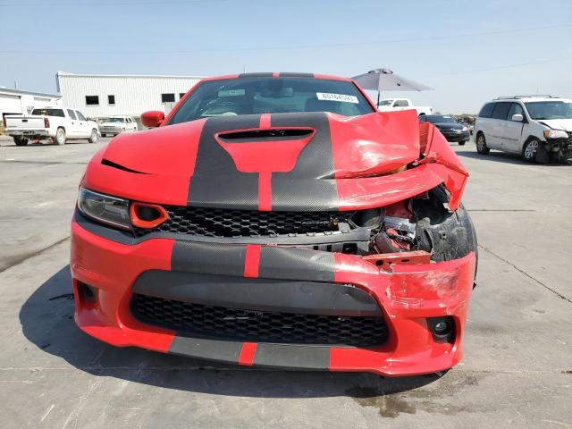 2C3CDXGJ8KH591531 - 2019 DODGE CHARGER SCAT PACK RED photo 5