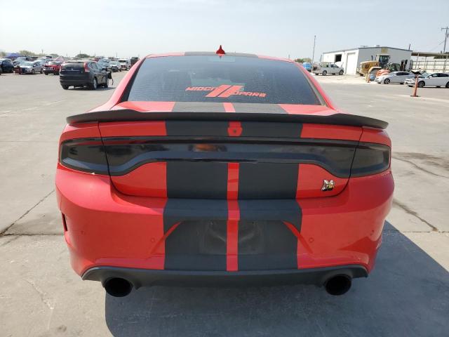 2C3CDXGJ8KH591531 - 2019 DODGE CHARGER SCAT PACK RED photo 6