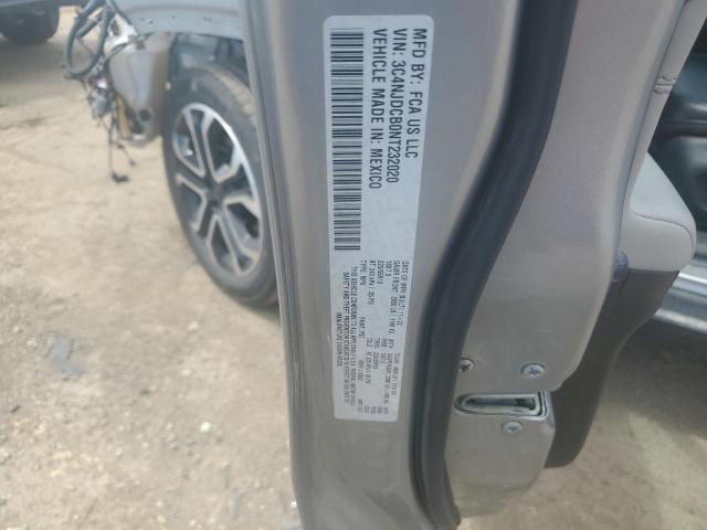 3C4NJDCB0NT232020 - 2022 JEEP COMPASS LIMITED Сріблястий фото 12