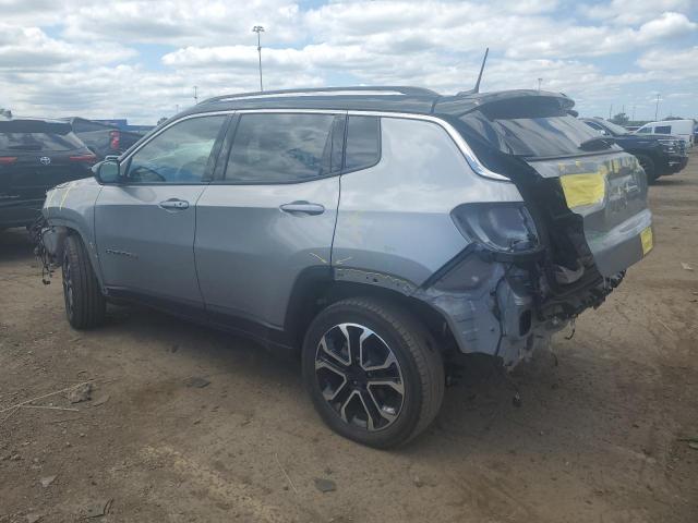 3C4NJDCB0NT232020 - 2022 JEEP COMPASS LIMITED Сріблястий фото 2