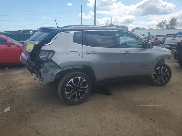 3C4NJDCB0NT232020 - 2022 JEEP COMPASS LIMITED Сріблястий фото 3