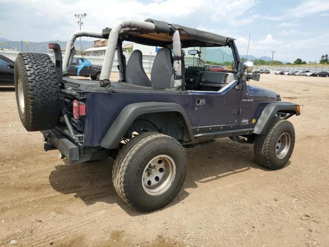 1J4FY29P9VP418726 - 1997 JEEP WRANGLER / SE BLUE photo 3