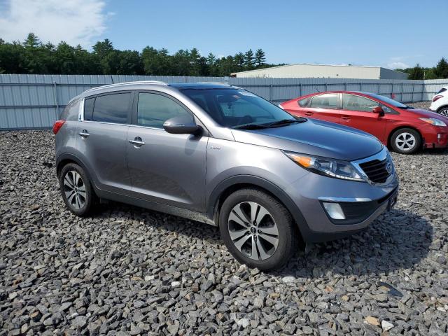 KNDPCCA29C7226850 - 2012 KIA SPORTAGE EX GRAY photo 4