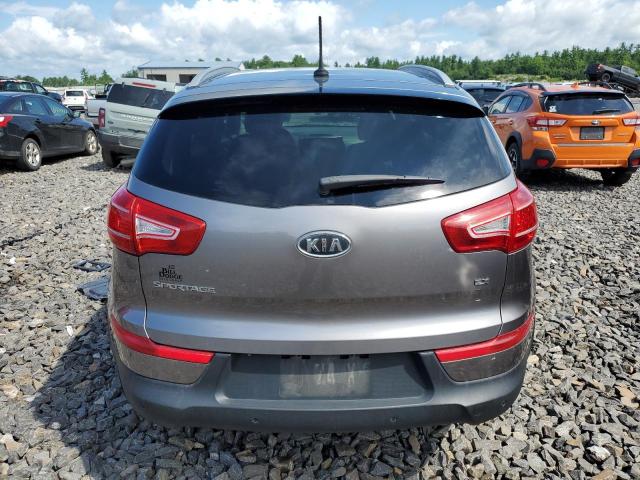 KNDPCCA29C7226850 - 2012 KIA SPORTAGE EX GRAY photo 6