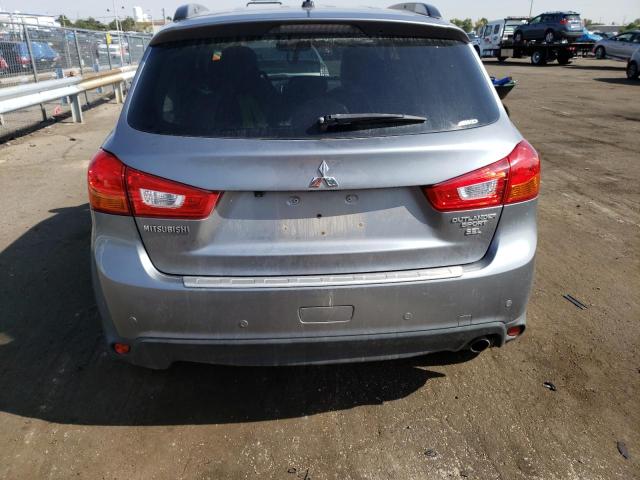 JA4AR4AW0GZ030409 - 2016 MITSUBISHI OUTLANDER SEL GRAY photo 6