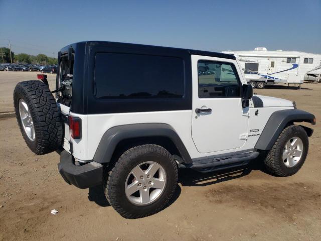 1C4AJWAG4FL595409 - 2015 JEEP WRANGLER SPORT WHITE photo 3