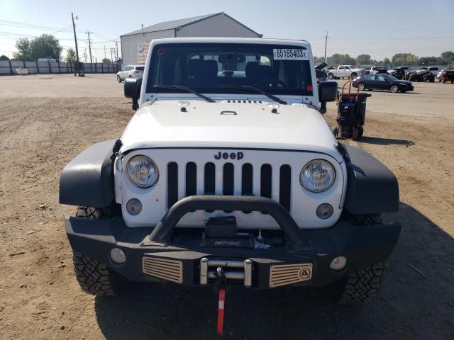 1C4AJWAG4FL595409 - 2015 JEEP WRANGLER SPORT WHITE photo 5