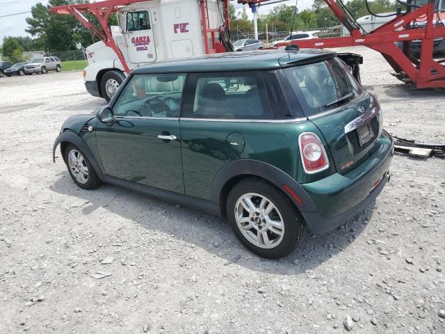 WMWSU3C55CT542569 - 2012 MINI COOPER GREEN photo 2