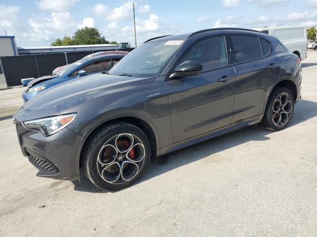 ZASPAKBN6N7D30084 - 2022 ALFA ROMEO STELVIO TI ნაცრისფერი ფოტო 1
